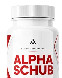 Alpha Schub Produktflasche