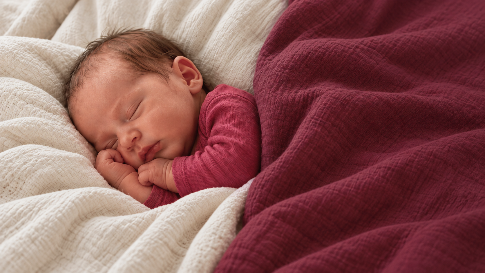 Ruhig schlafendes Baby