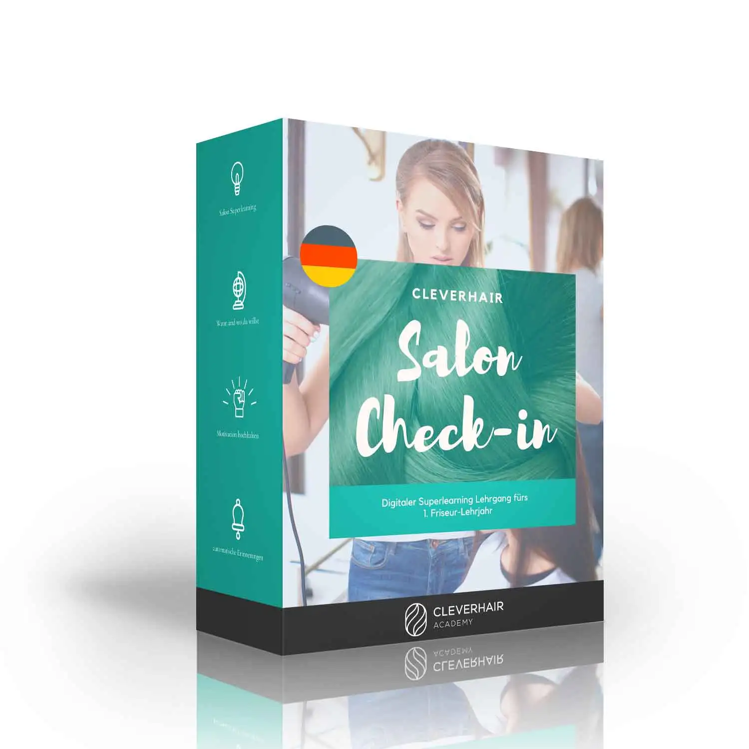 Du bist in der Ausbildung zum Friseur (mit Lehrvertrag) und möchtest richtig Gas geben in deiner Lehre? Dann kombiniere unser Digitales Ausbildungskonzept in deinen Salonalltag!