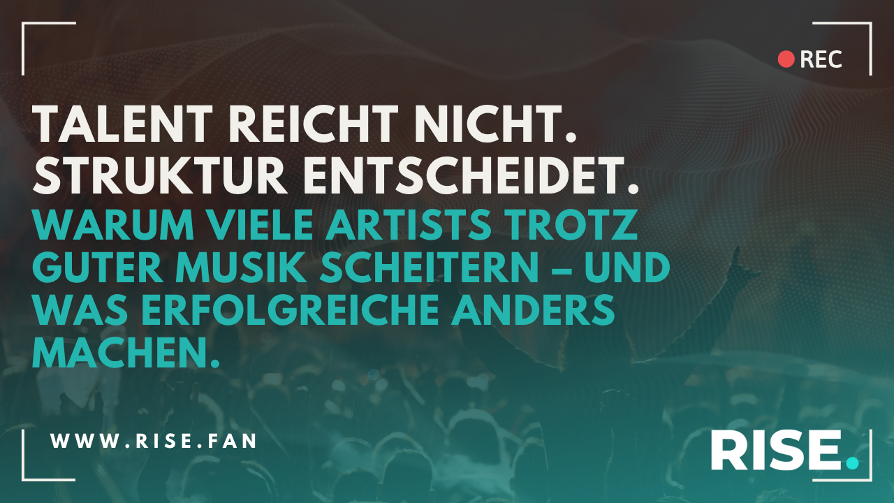 Warum talentierte Artists scheitern, während andere Karrieren aufbauen