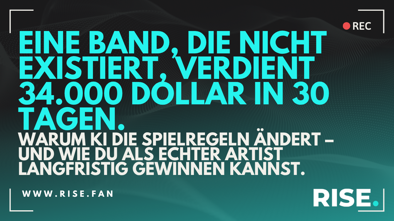 Fake-Band verdient 34.235 $ in 30 Tagen – während echte Artists kämpfen