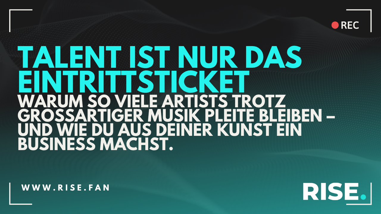 Warum talentierte Artists trotzdem pleite bleiben