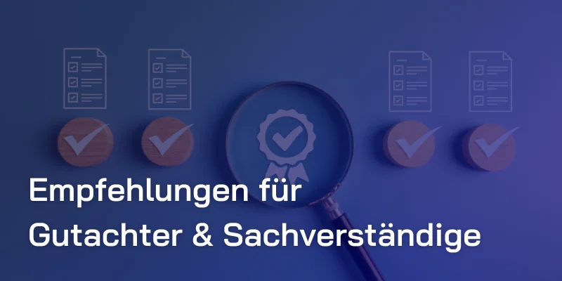 sichtbarkeit gutachter