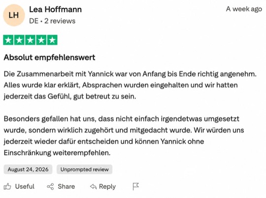 Kundenstimme
