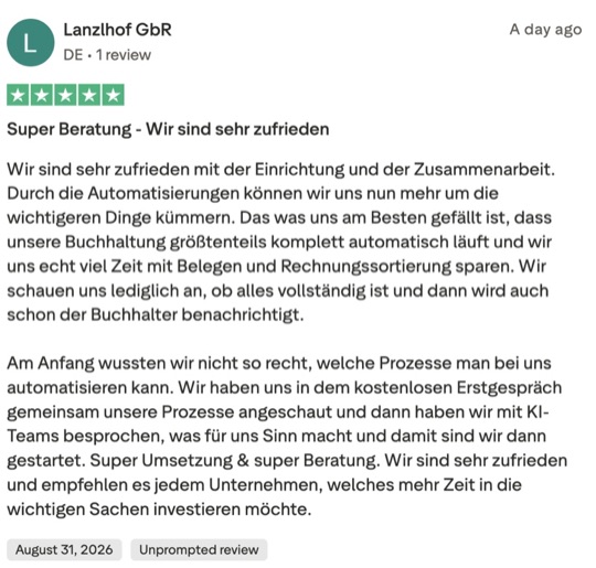Kundenstimme