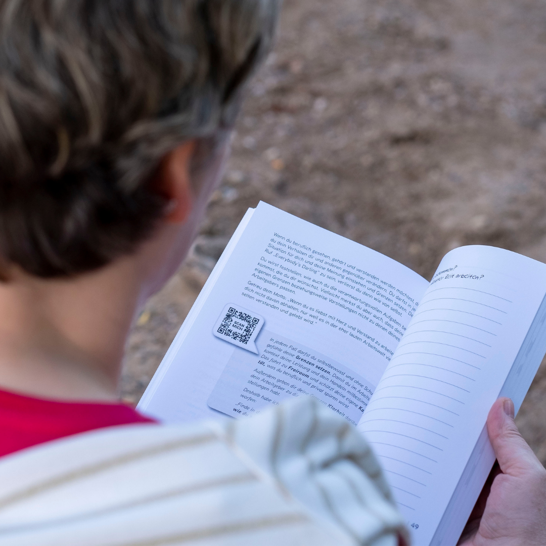 Journal Verlag Colditz "von introvertiert zu positioniert" Innenseite