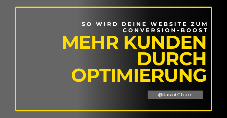 Vom Besucher zum Kunden: Wie du deine Website für mehr Conversions optimierst