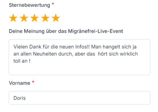 Feedback Doris