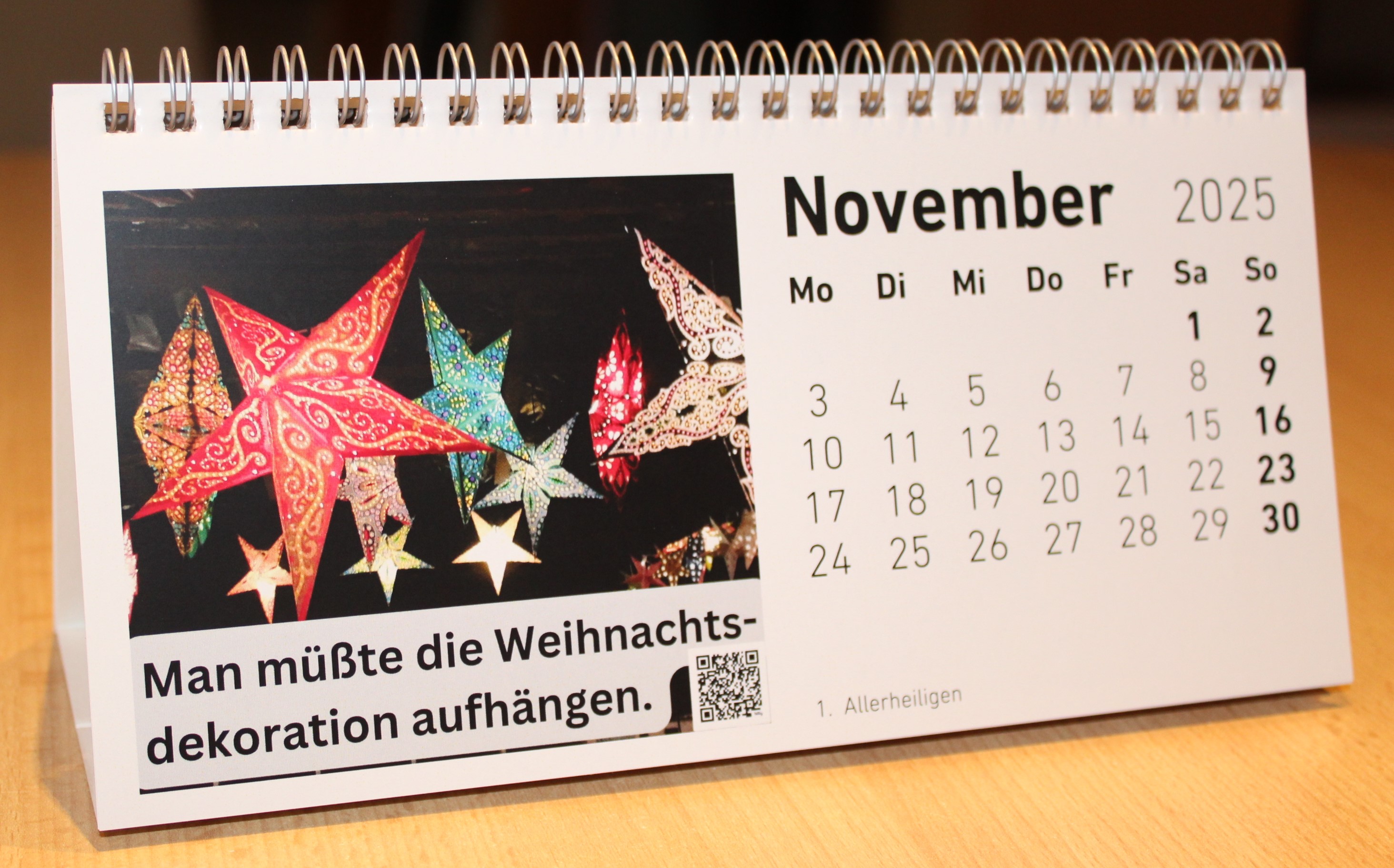 Kalender 2025 November