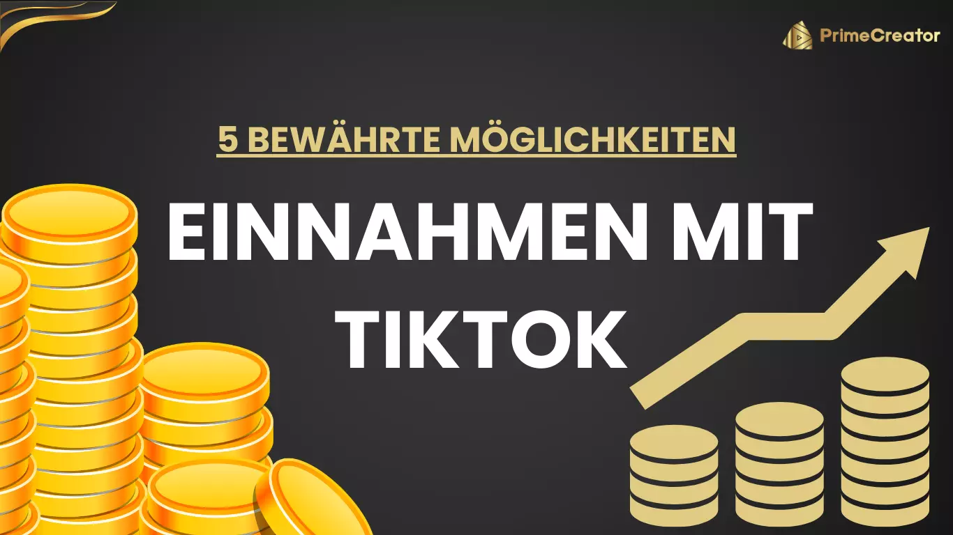 TikTok Monetarisierung - So erzielst du 2023 Einnahmen mit der App (5 Möglichkeiten)