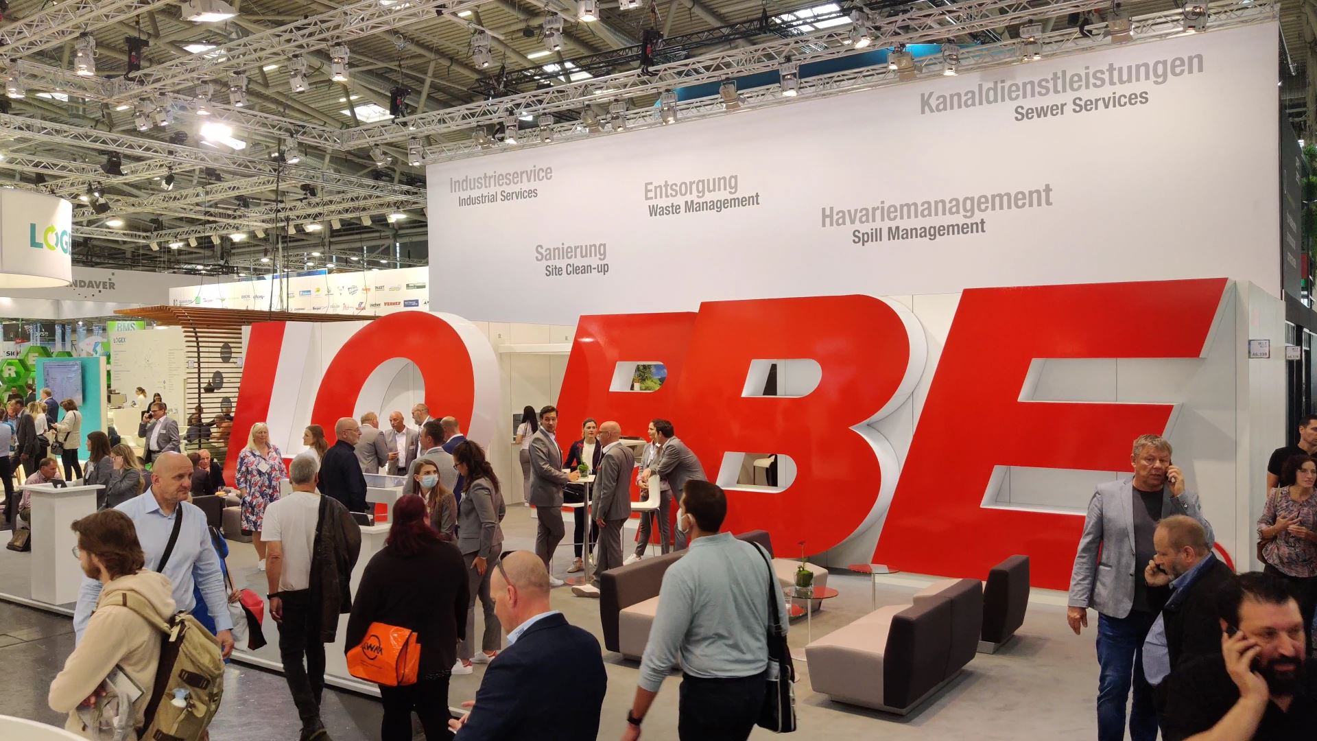 Messestand Review: Lobbe auf der IFAT in München