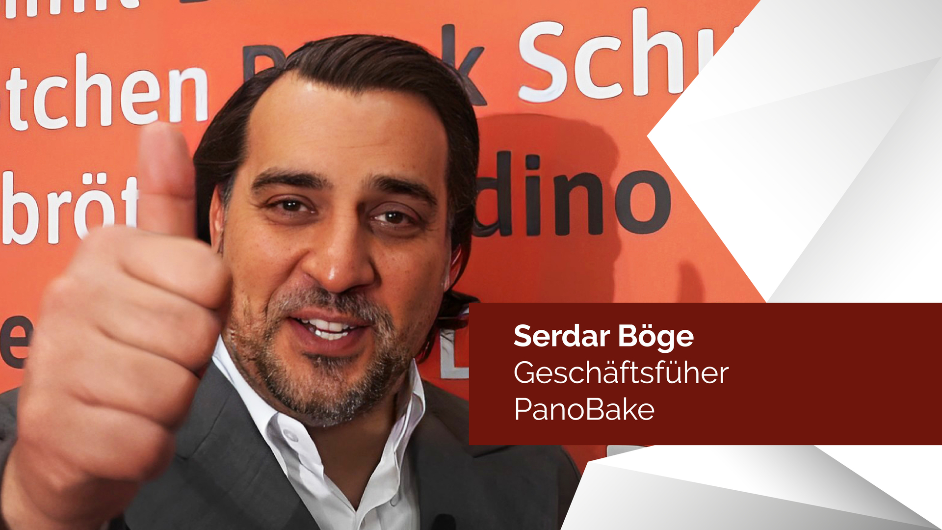 Der Hidden Champion Panobake: Geschäftsführer Serdar Böge