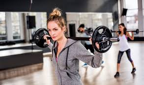 frau beim sport