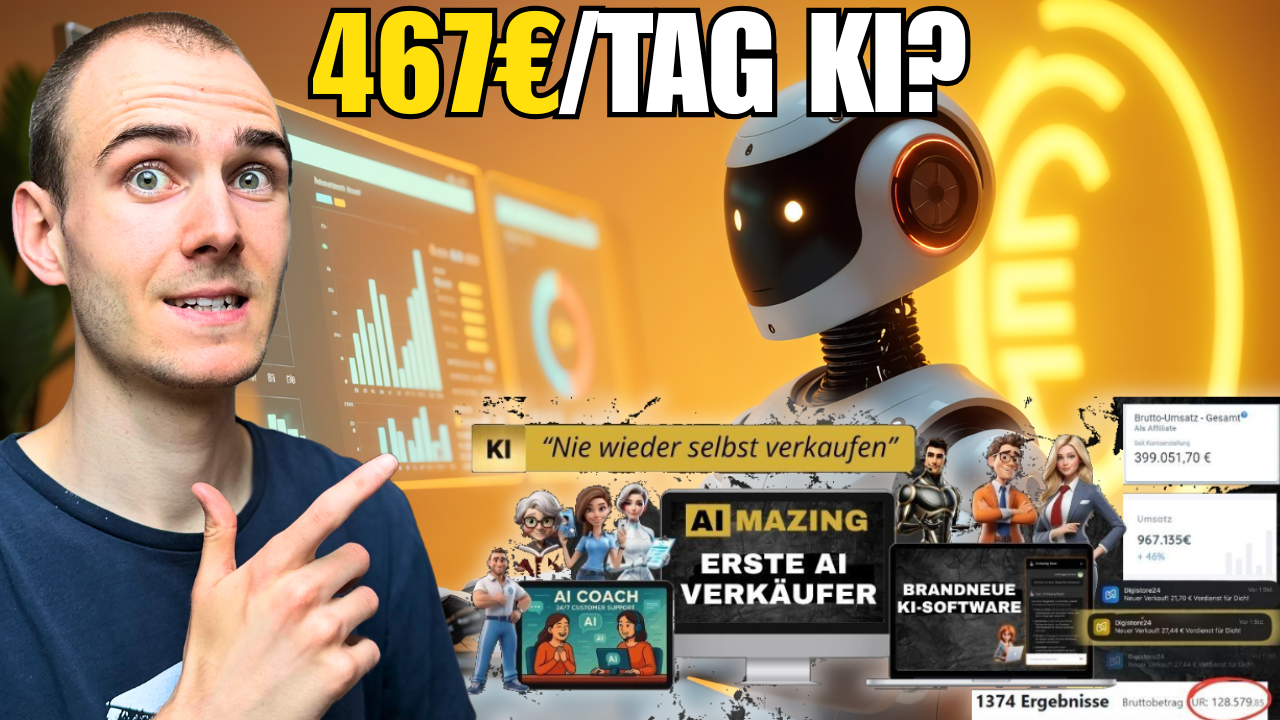 SmartSell AI Erfahrungen Aimazing: 467€ am Tag KI Verkäufer?