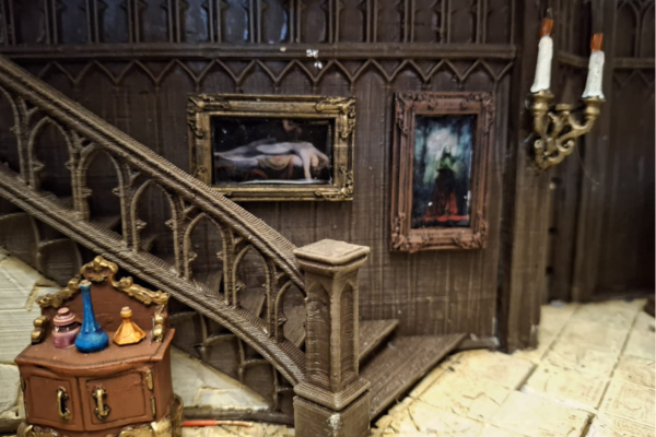 Miniatur-Einrichtung im viktorianischen Stil