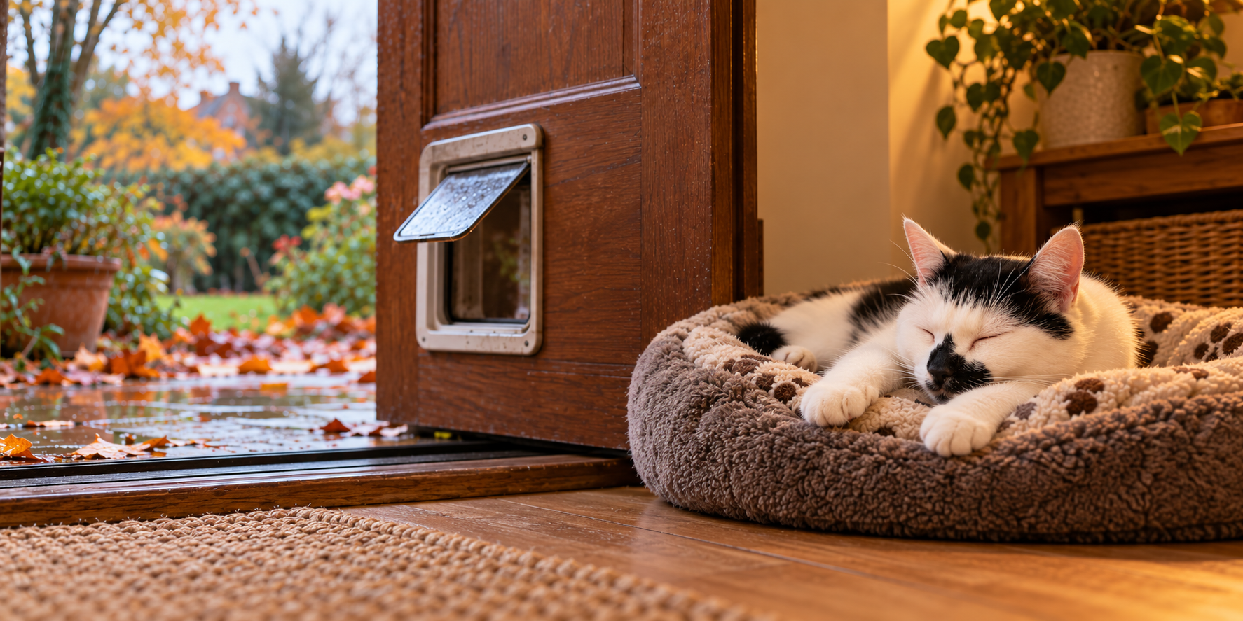 Freigängerkatzen im Winter