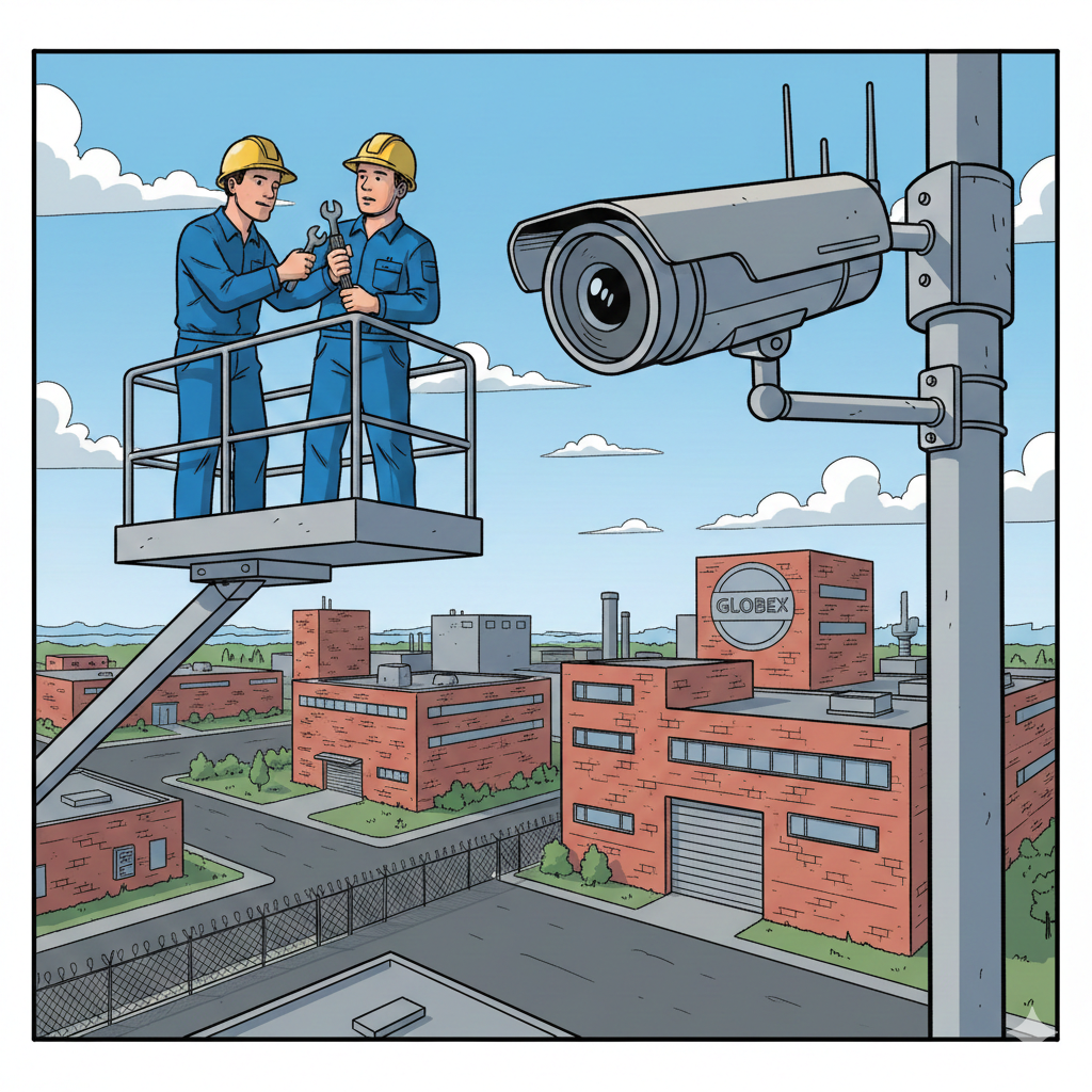 Prüfung einer betrieblichen Videoüberwachungsanlage auf Rechtskonformität