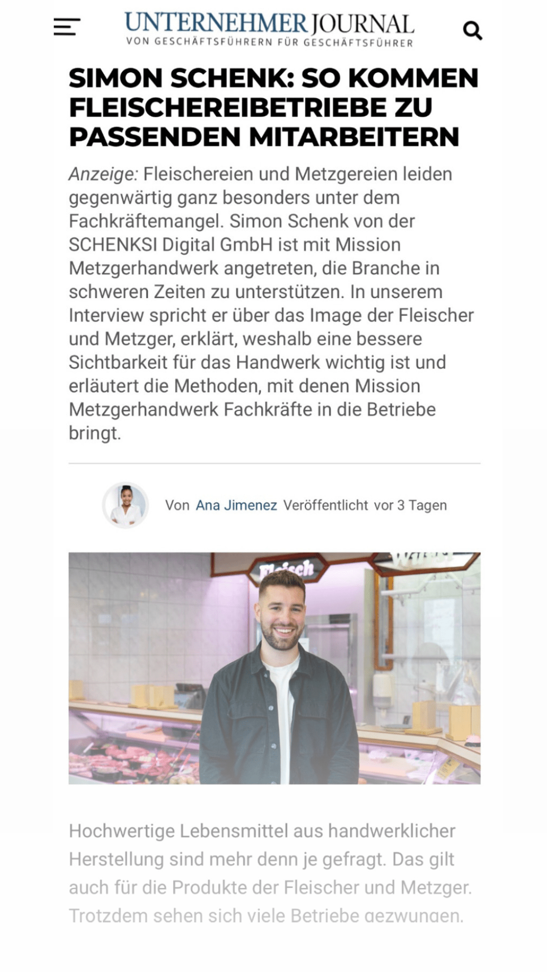 Unternehmerjournal Mission Metzgerhandwerk.png