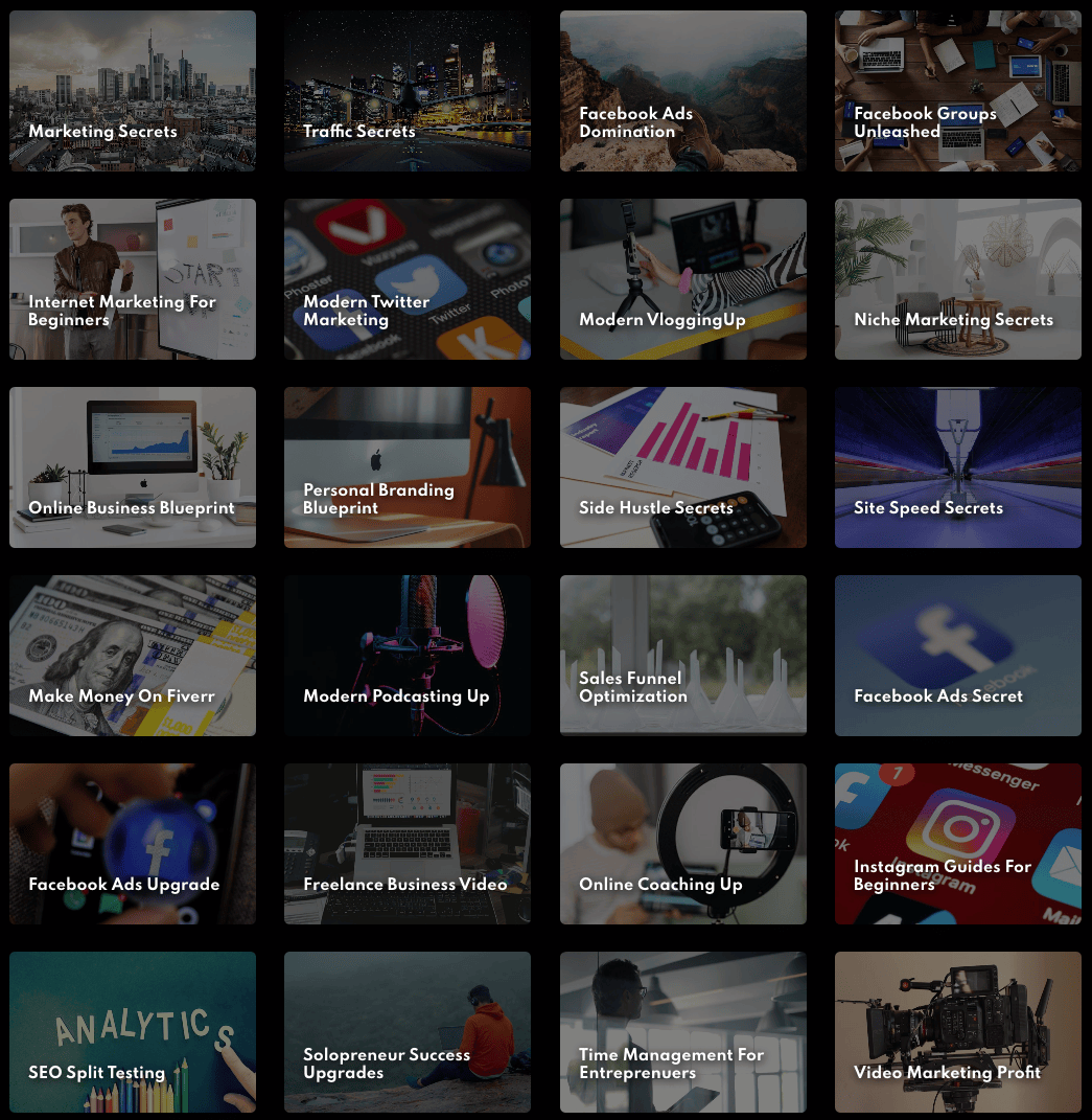 Selection of Series in the OMTV Package