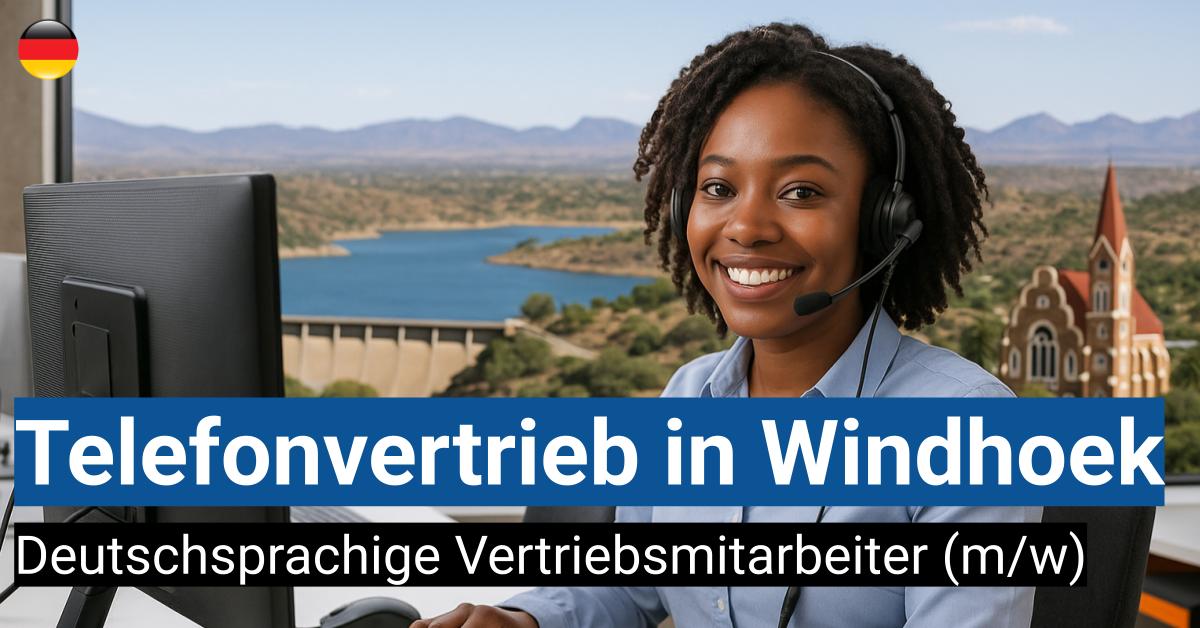 Telefonverkäuferin