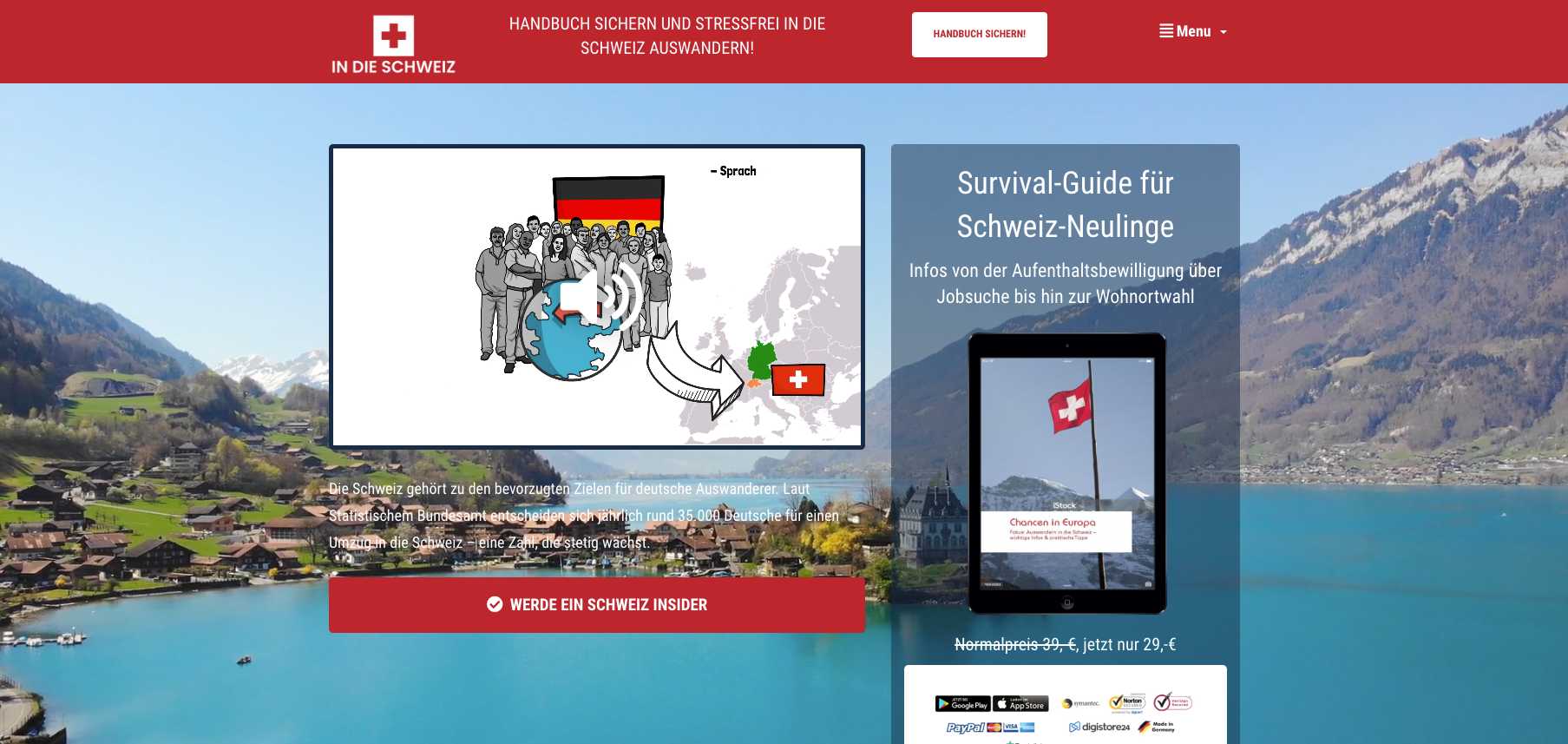 in-die-schweiz.com screenshot