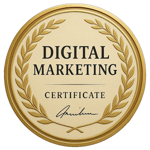 digital marketing certificate