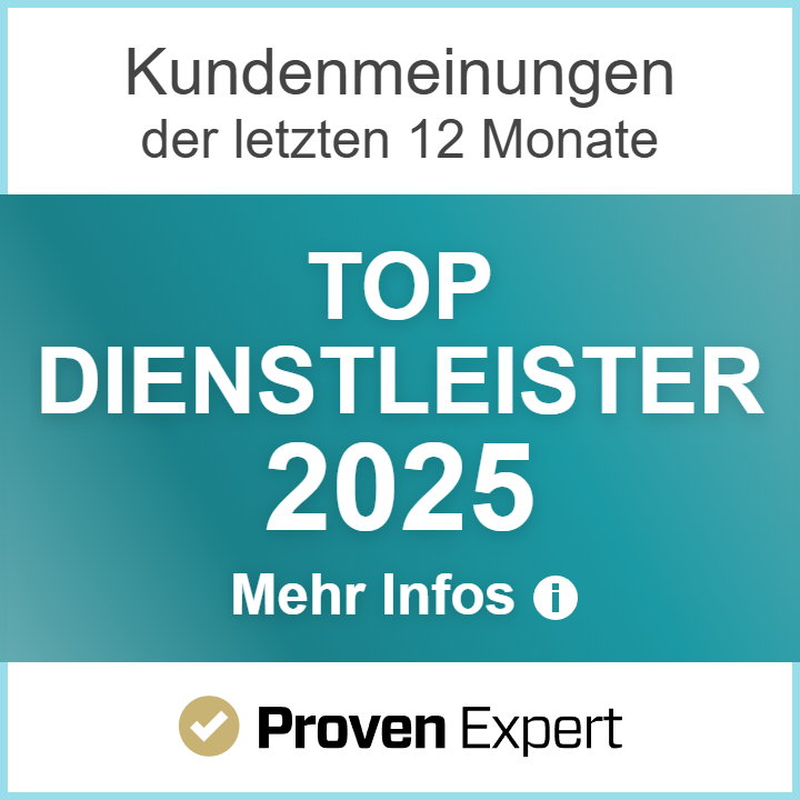 Top Dienstleister 2025 - Proven Expert