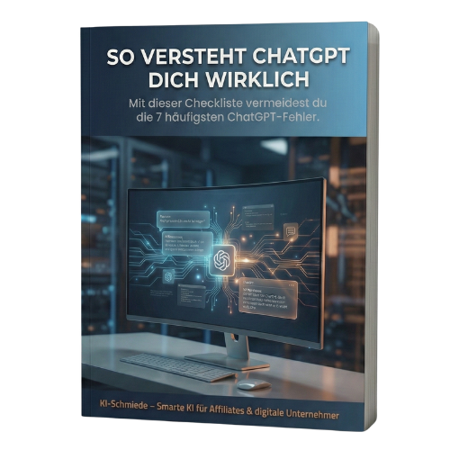 So versteht ChatGPT dich wirklich - eBook Mockup