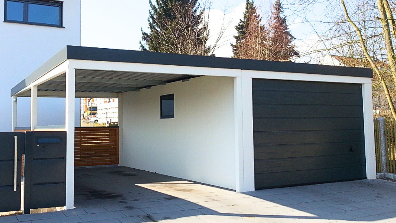 BRÜGGEMANN_OPTIMA Garagen-Carport-Kombination