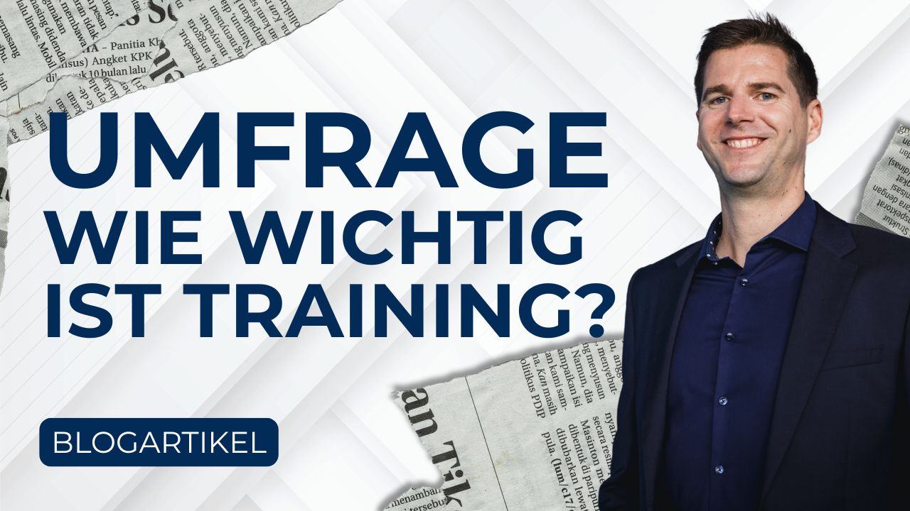 Umfrageergebnis: Die Wichtigkeit von Training für Führungskräfte