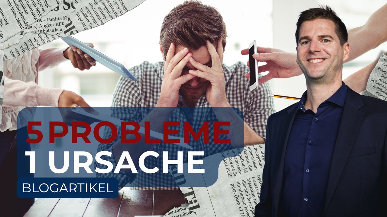 Die 5 größten Probleme von Führungskräften haben den selben Ursprung