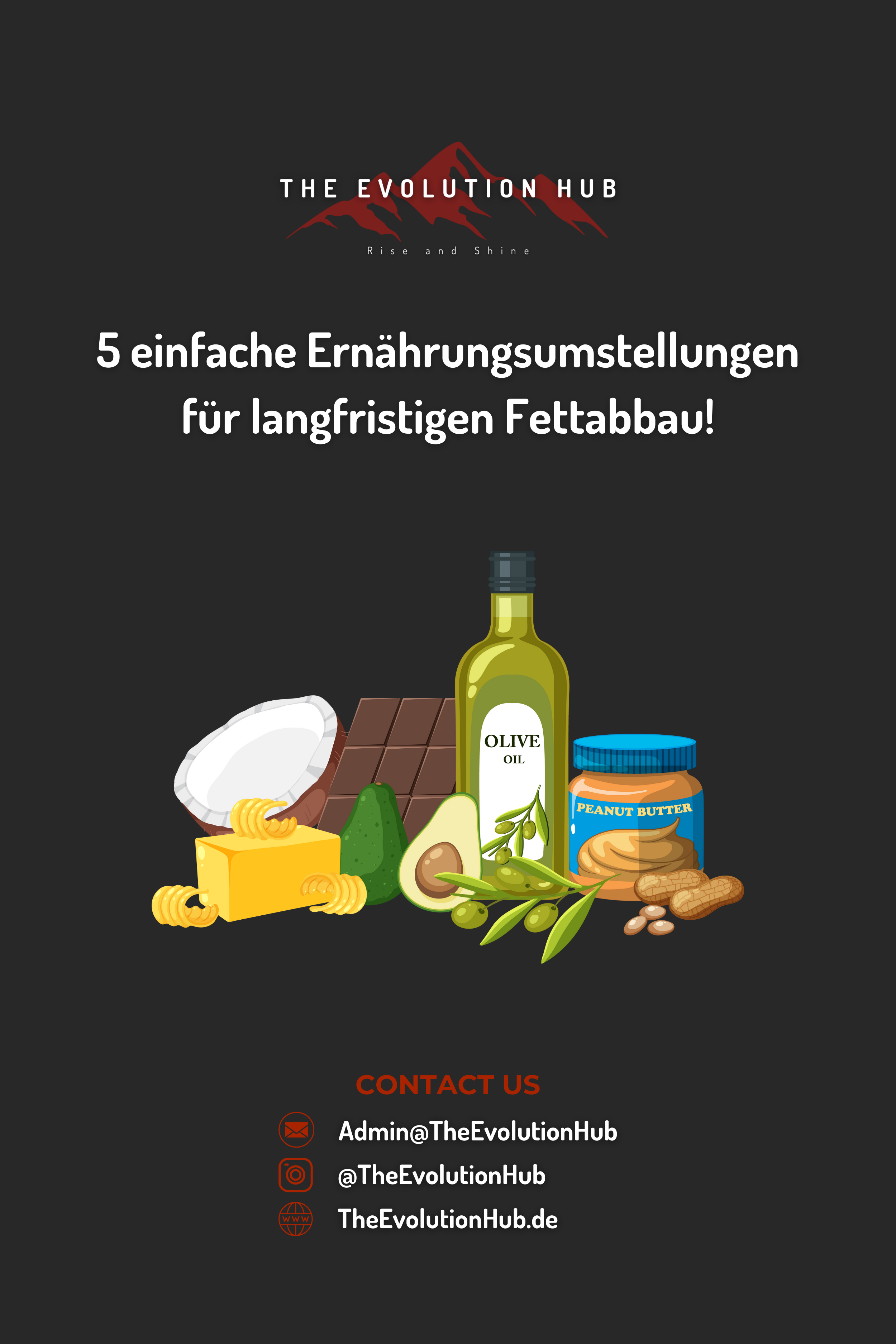 5 einfache Ernährungs Umstellungen für langfristigen Fettabbau