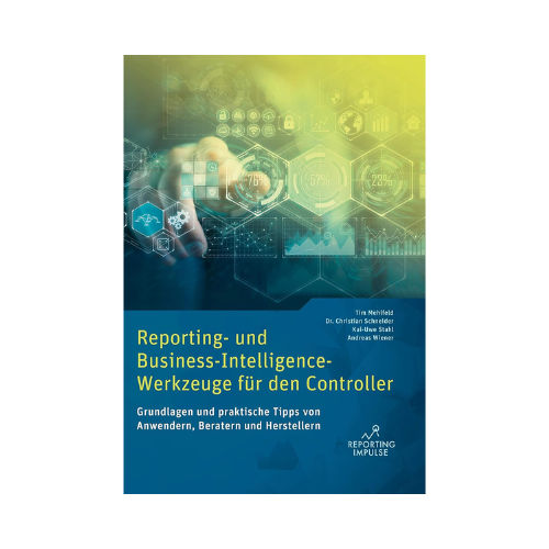Buchcover: Reporting- und Business-Intelligence-Werkzeuge für Controller