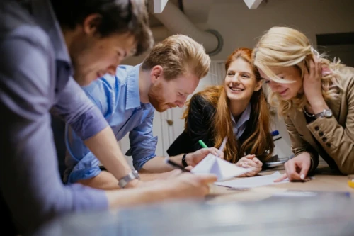Martin Matheo Doeller beim Mentoring