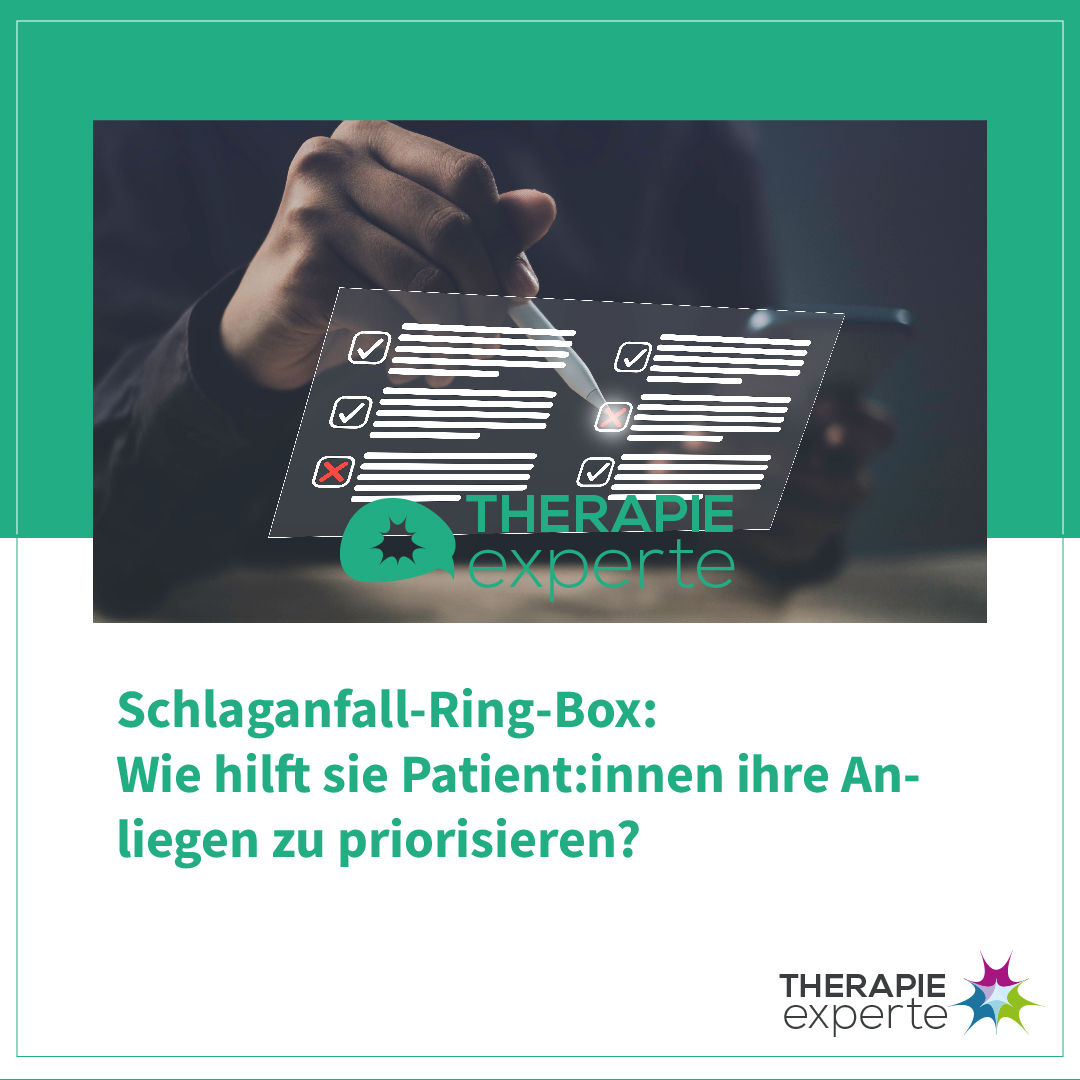 [Podcast] Schlaganfall-Ring-Box: Wie hilft sie Patient:innen ihre Anliegen zu priorisieren? (#122)