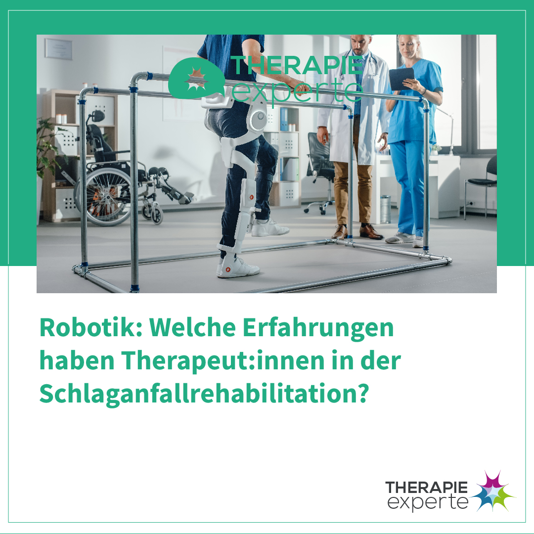 [Podcast] Robotik: Welche Erfahrungen haben Therapeut:innen in der Schlaganfallrehabilitation? (#102)