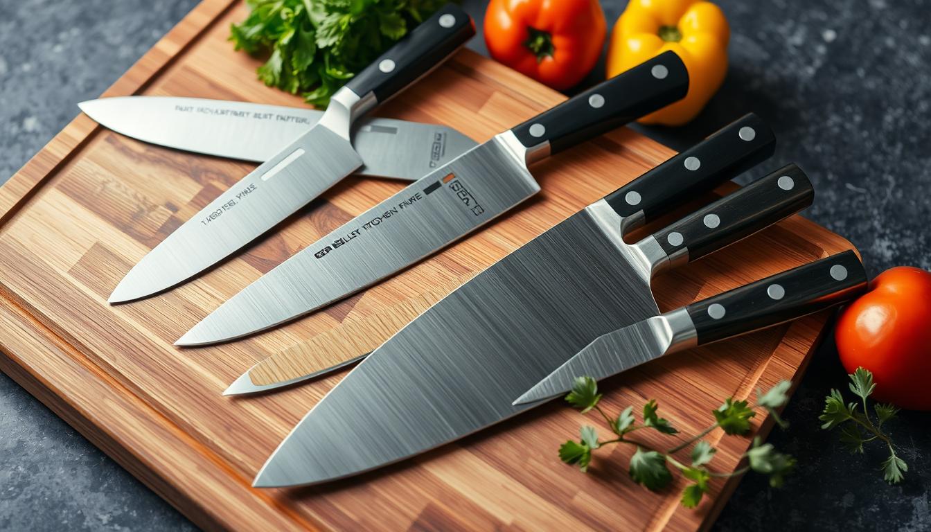 hochwertige Messer und langlebige Schneidbretter