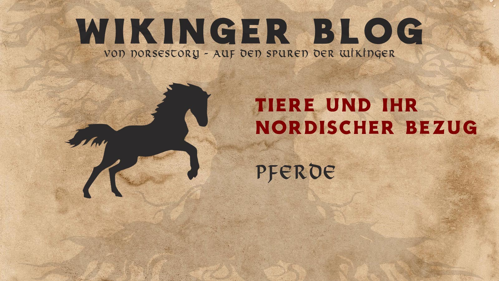 Tiere der Wikinger: Pferde