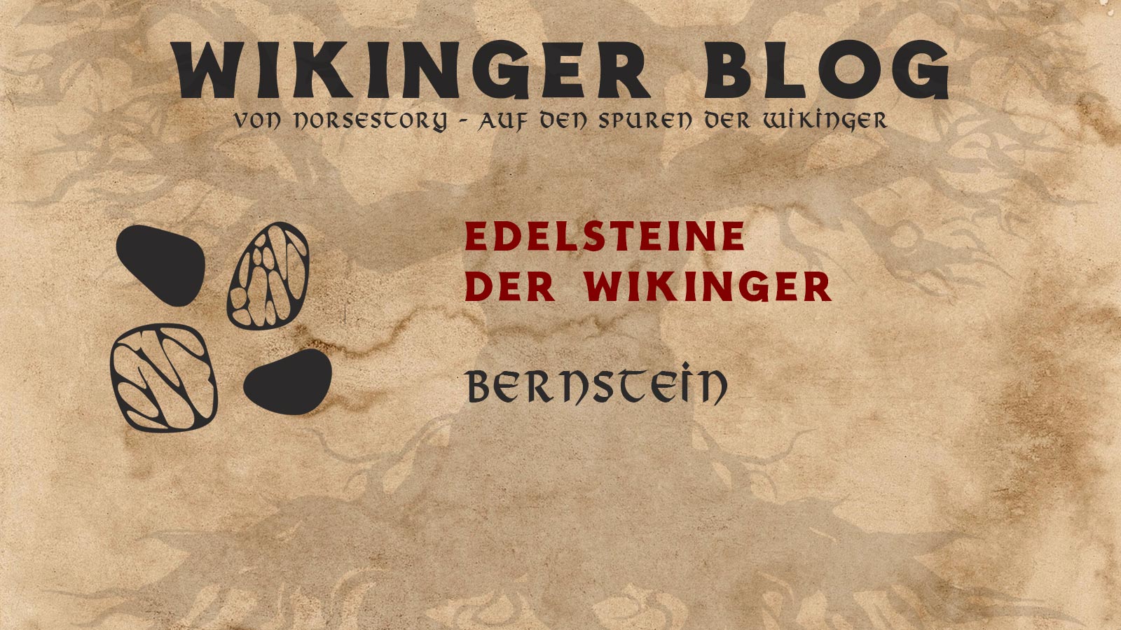 Wikinger Edelsteine Bernstein