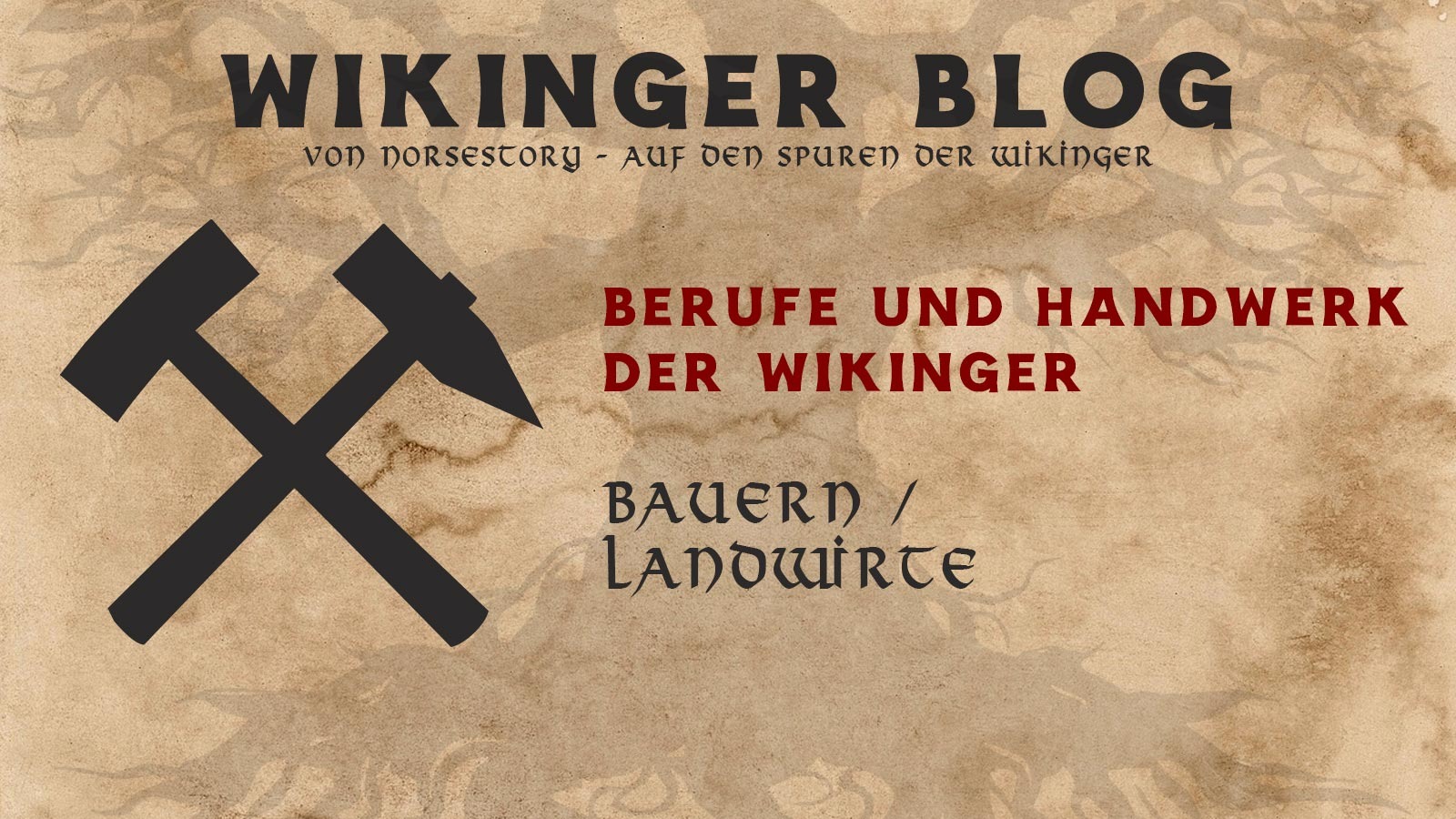 Bauern und Landwirte als Berufe der Wikinger