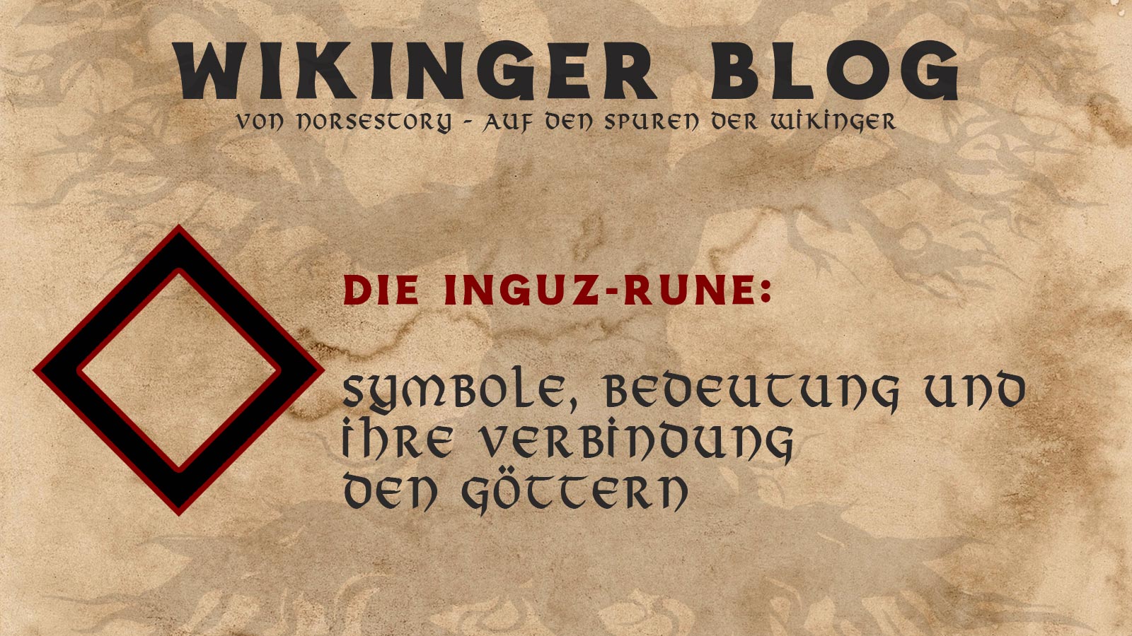 Wikinger Rune Inguz