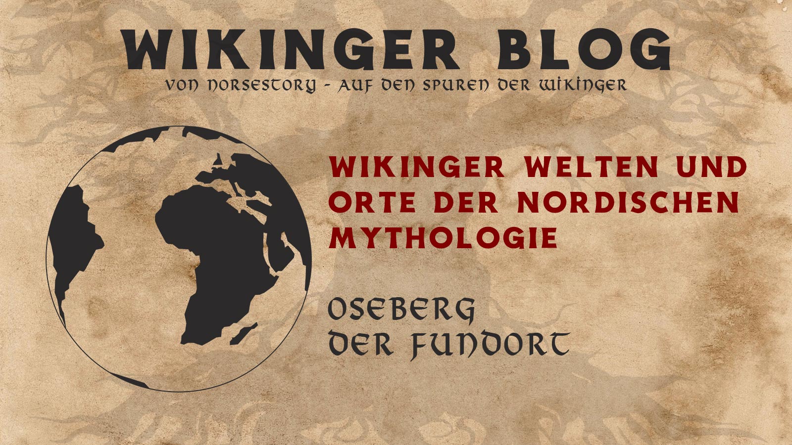 Der Fundort Oseberg