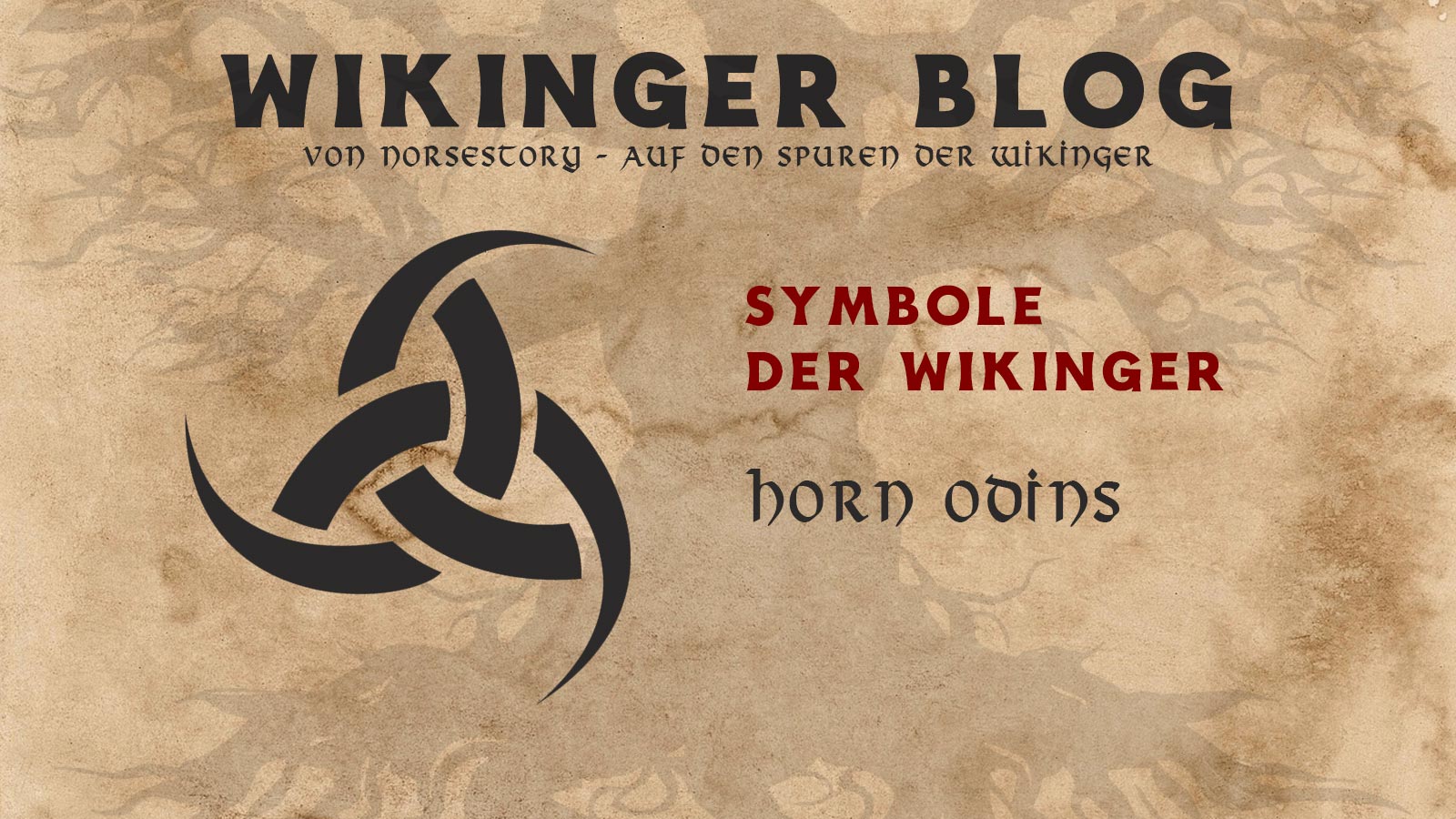 Wikinger Symbol Odins Horn