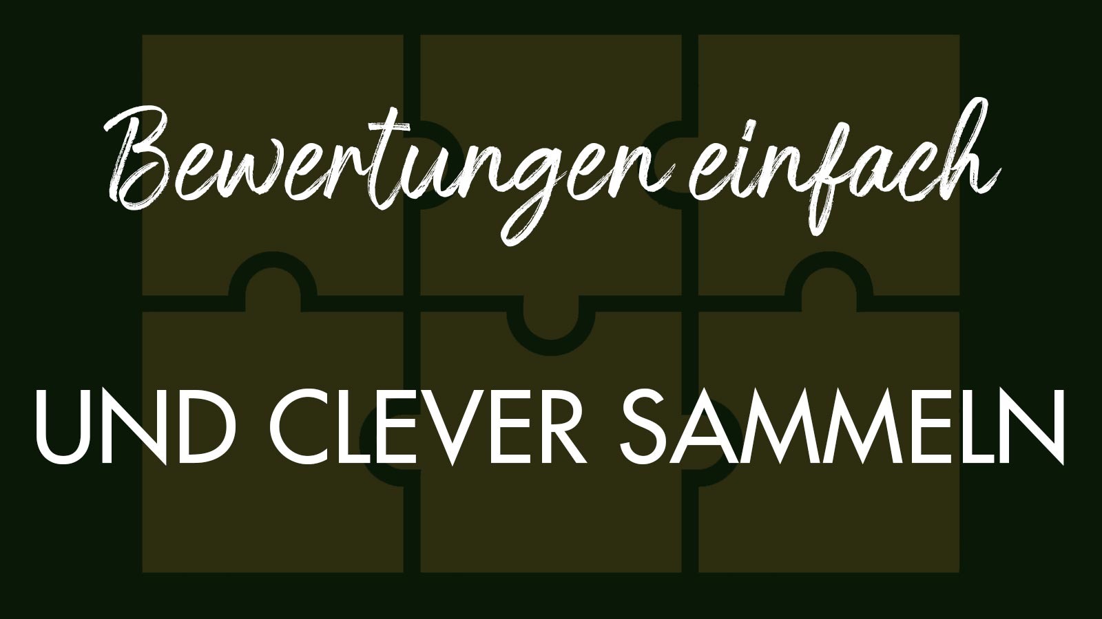 Tipps um Bewertungen effektiv zu sammeln