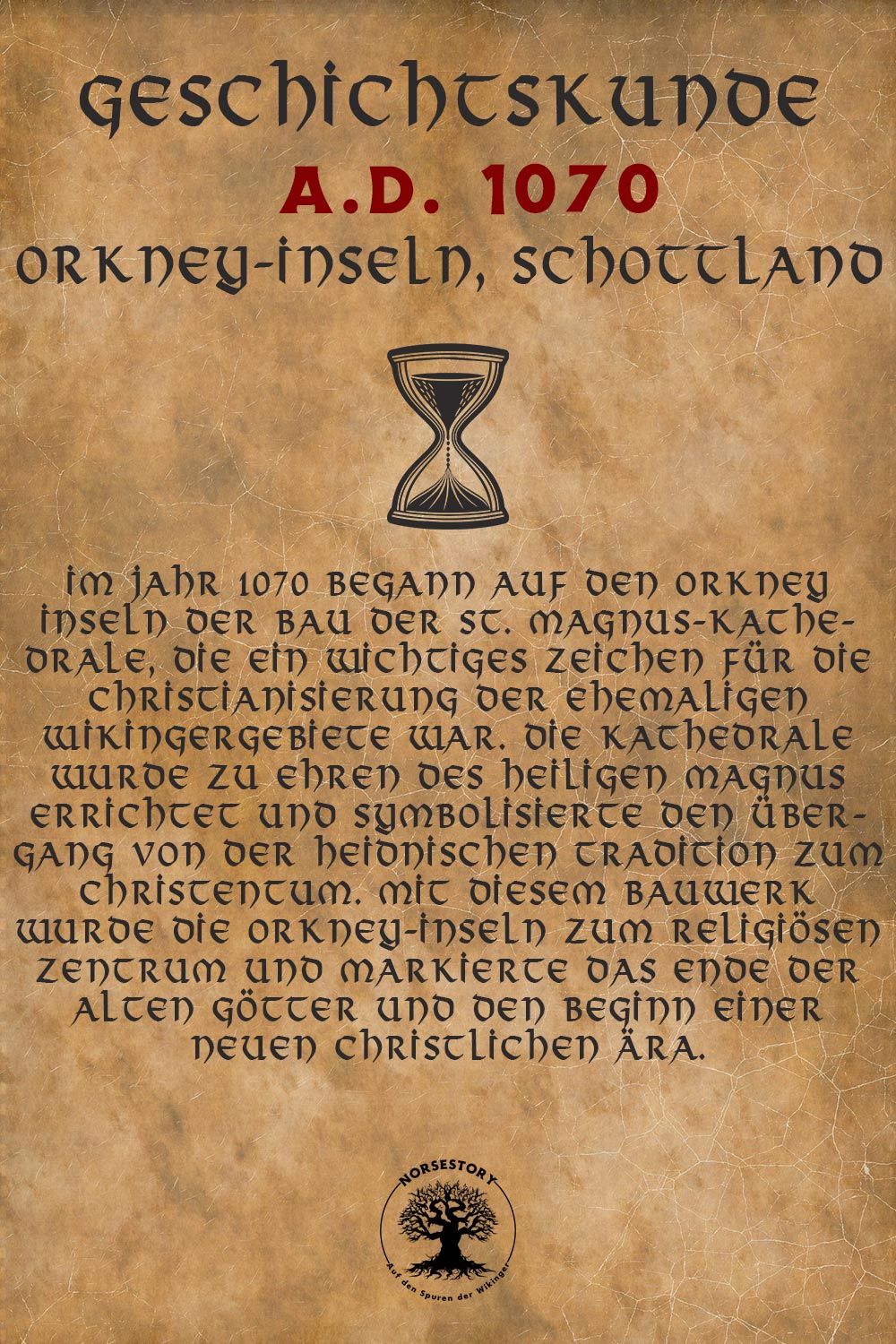 Zeitkunde - historische Daten der Wikinger und geschichtliche Ereignisse - Schottland 1050