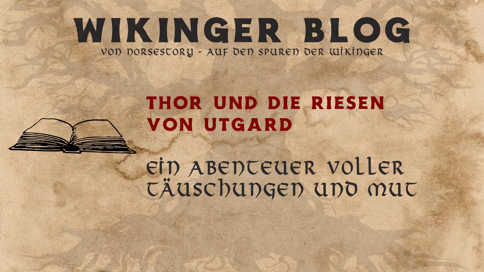 Wikinger Geschichte Thor und die Riesen Utgards