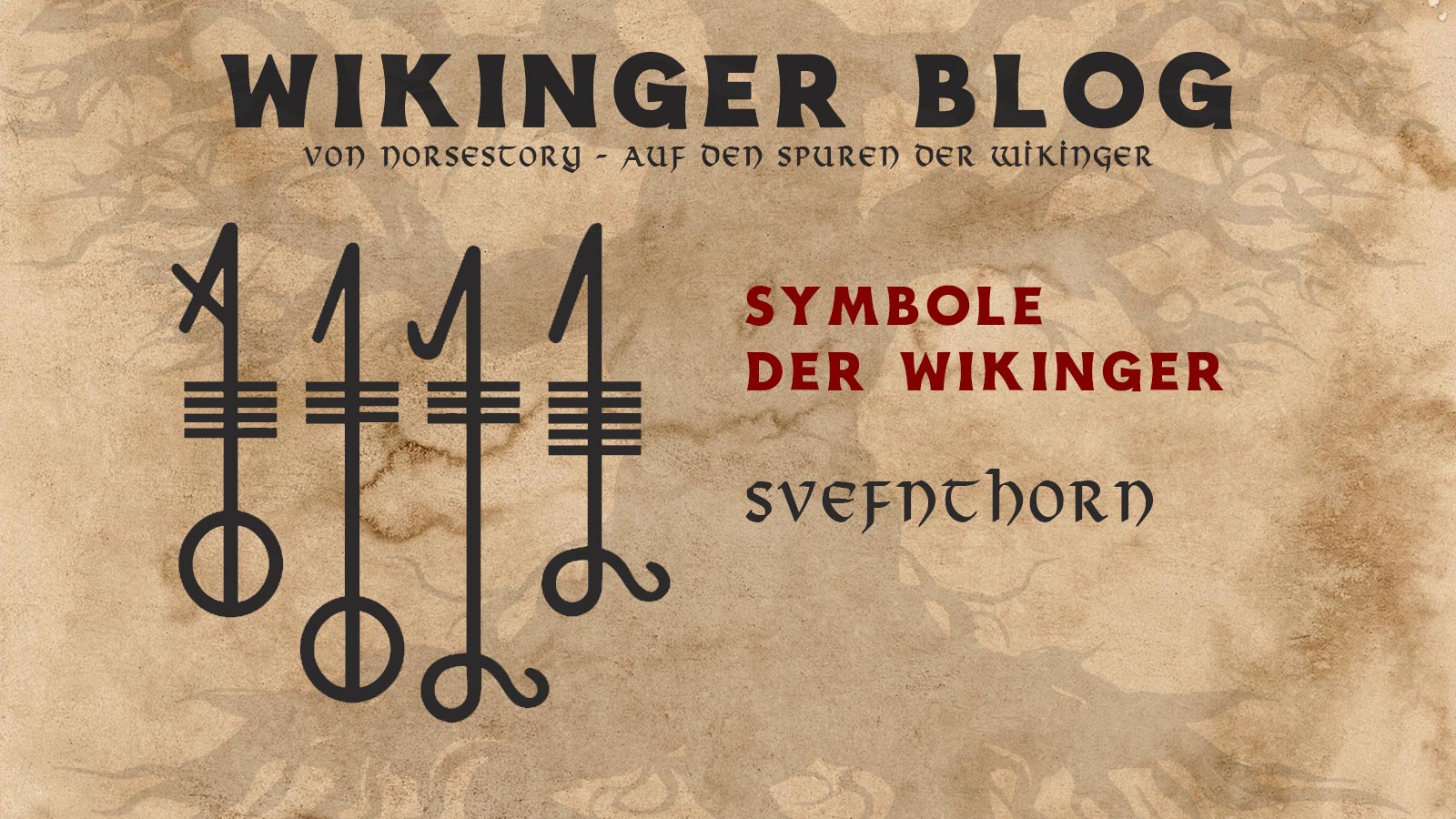 Wikinger Symbol Svefnthorn