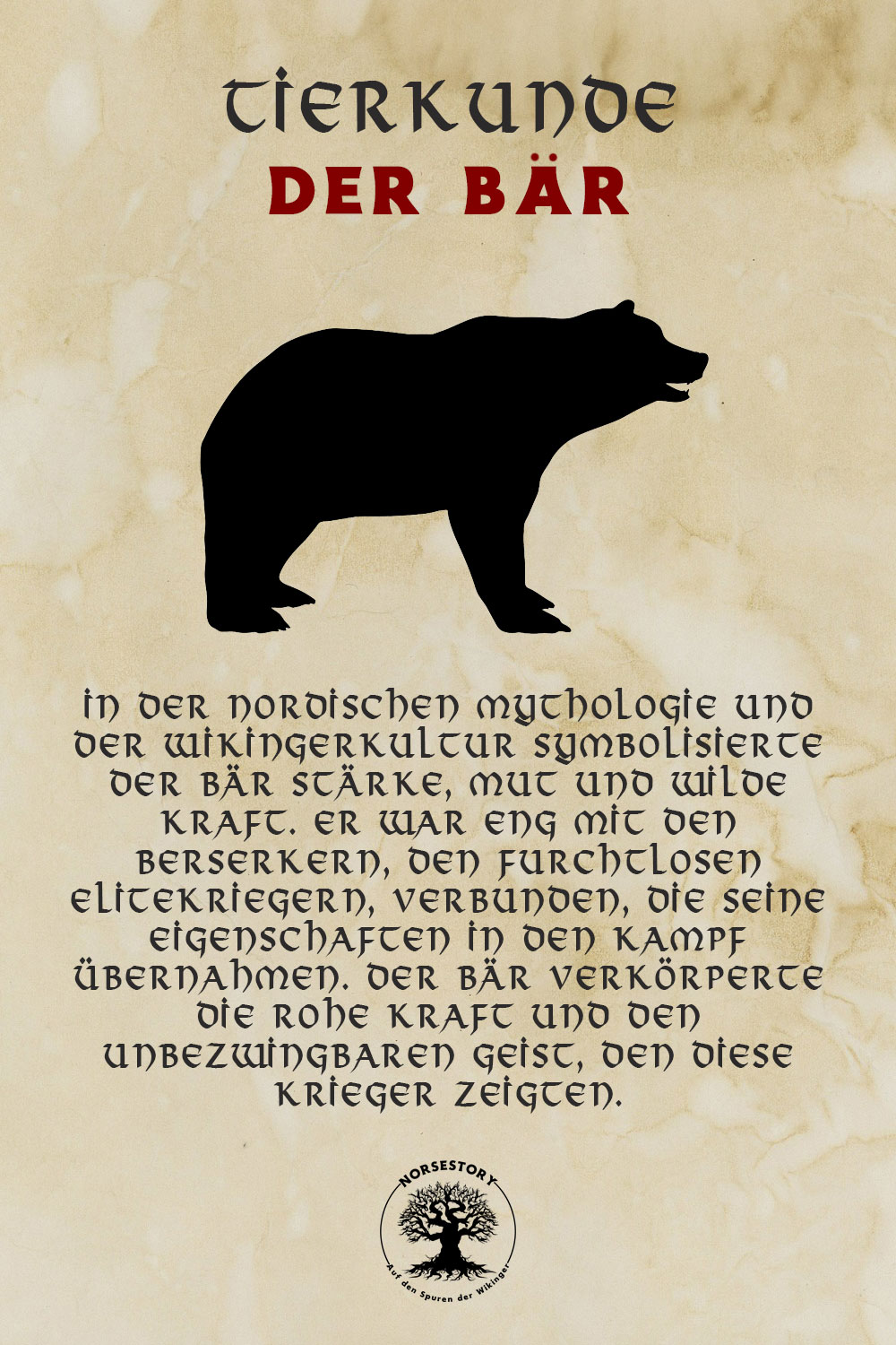 Tiere der Wikinger - Tiere aus der nordischen Mythologie: Der Bär