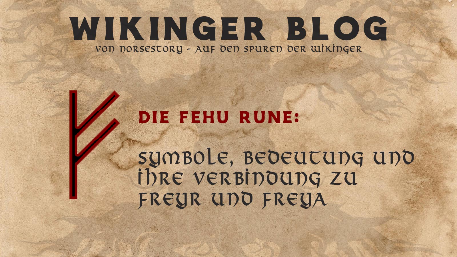 Wikinger Rune Fehu