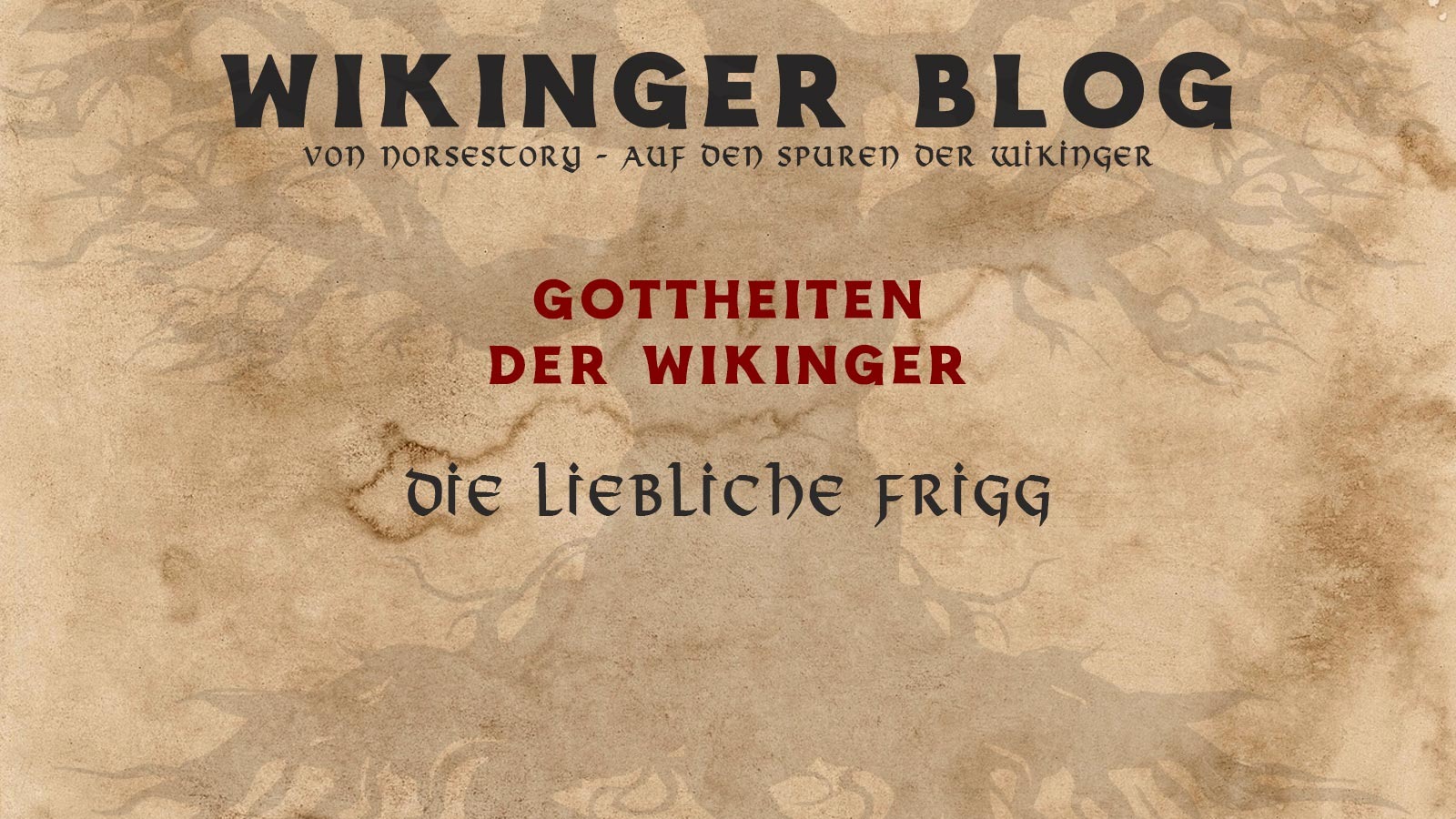 Wikinger Göttin Frigg